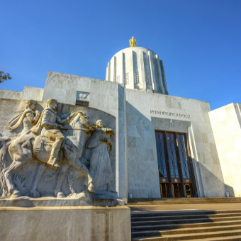 Oregon state capitol building